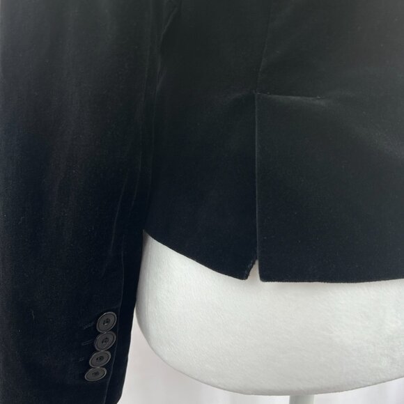 Velvet Black Tailored Blazer – Small - Picture 8 of 12